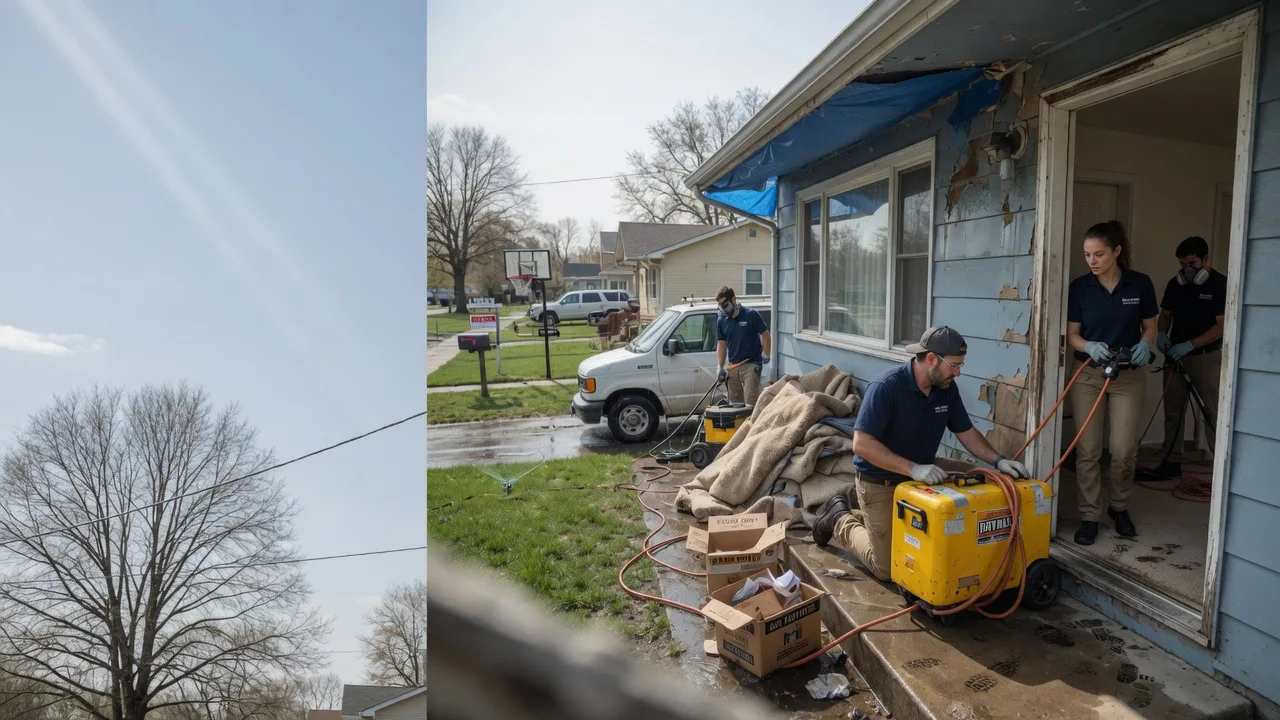 Basement Flood Cleanup in Parkman, WY near me